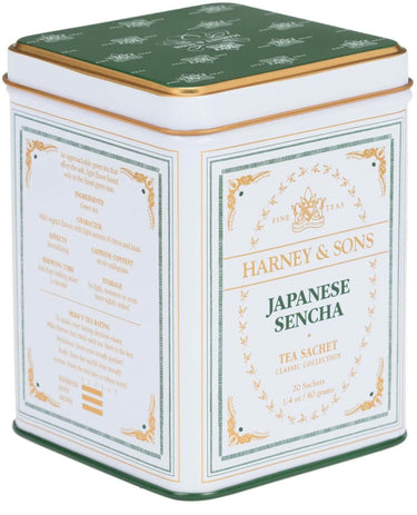Harney & Sons Japanese Sencha Green Tea, 20 Sachets | Classic Collection